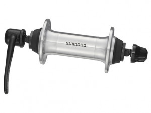 SHIMANO Втулка передняя HB-RM70-S ALIVIO, 36Н, эксцентрик 133мм, OLD:100мм, серебристая, б/уп. 