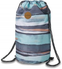 Рюкзак мешок Женский рюкзак Dakine Cinch Pack 17L Pastel Current (голубой в полоску)