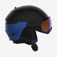 Шлем Salomon DRIVER Black/Estate Blue/SOLAR (2022)