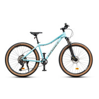 Велосипед Horst Lira 27.5" голубой/серый рама: 16" (2025)