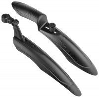 Крылья Stels 26" XH-B159 пластиковые чёрные, комплект