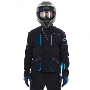 Куртка Эндуро Dragonfly Freeride Black-Blue 