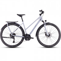 Велосипед Cube Kathmandu Pro Trapeze 28" silverblue´n´grey рама: M (2025)