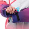 Плащ зимний Dragonfly Race Coat Winter Sunset Woman coral - blue - Плащ зимний Dragonfly Race Coat Winter Sunset Woman coral - blue