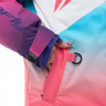 Плащ зимний Dragonfly Race Coat Winter Sunset Woman coral - blue - Плащ зимний Dragonfly Race Coat Winter Sunset Woman coral - blue