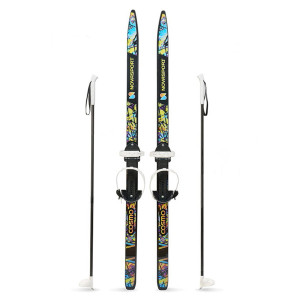 Беговые лыжи подростковые NovaSport с универсальными креплениями (6) cosmo 