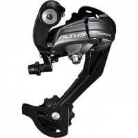 Переключатель задний Shimano Altus M370 SGS 9ск черный