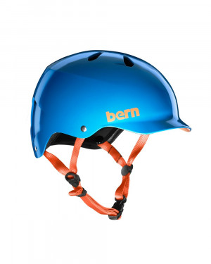 Шлем для водных видов спорта мужской Bern Watts H2O Azure Blue (2019) 