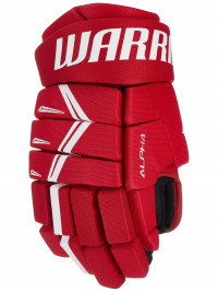 Перчатки хоккейные Warrior Alpha DX5 JR red/white