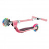 Самокат Globber Flow Foldable Junior Lights пастельно-розовый - Самокат Globber Flow Foldable Junior Lights пастельно-розовый