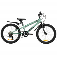 Велосипед Novatrack Racer 20" зеленый (2026) Велосипед Novatrack Racer 20" зеленый (2026)