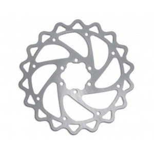 Торм. диск ALLIGATOR 6-152790 (ротор) для диск. тормоза 203мм+6болтов нерж. сталь серебр. 