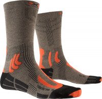 Носки X-Socks Trek Retina Grey Melange/X-Orange/Black (2021)