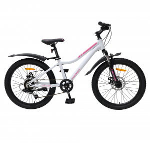 Велосипед Avenger C221DW 22" белый/розовый (2026) 