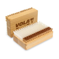 Щетка Vola прямоугольная комбинированная нейлон, бронза 012007