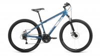 Велосипед Altair AL 27.5 D темно-синий/серебристый рама 15 (2022)