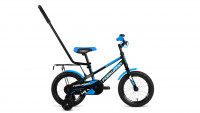 Велосипед Forward METEOR 14 черный/синий (2022)