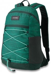Городской рюкзак Dakine Wndr Pack 18L Greenlake (зелёный с бирюзовым)