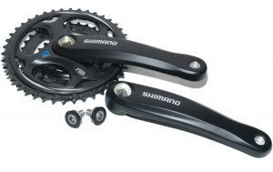 Система Shimano Altus, M311, 170мм, Кв, 42/32/22T, черн 