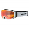 Маска Alpina Double Jack Planet Q-Lite white matt/mirror rainbow/white S2 - Маска Alpina Double Jack Planet Q-Lite white matt/mirror rainbow/white S2