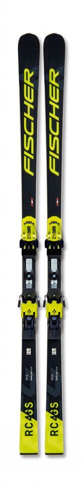 Горные лыжи Fischer RC4 Worldcup GS Women MO-Plate + RC4 Z11 Freeflex Brake 85 [D] fl. yellow/black (2022)