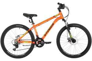 Велосипед Stinger Element Evo 24&quot; оранжевый рама 12&quot; (2021) 