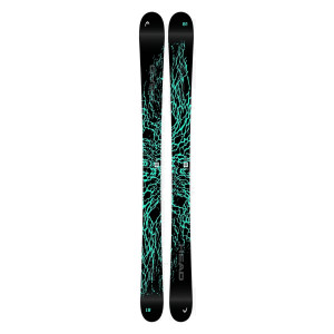 Горные лыжи Head Oblivion Jr black/green без креплений (2025) 