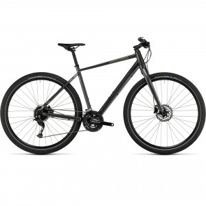 Велосипед Cube Hyde 28 graphite&#039;n&#039;black рама 500 мм (2023) 