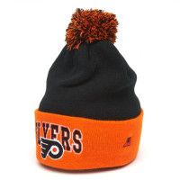 Шапка Atributika&Club NHL Philadelphia Flyers черно-оранжевая (55-58 см) 59317