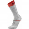 Носки Sidas Ski Merino Performance grey/coral - Носки Sidas Ski Merino Performance grey/coral