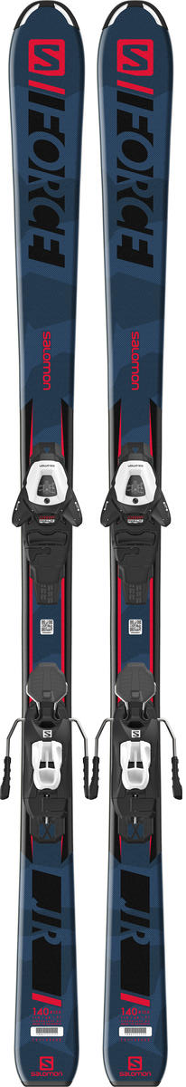 Горные лыжи Salomon E S/Force JR M + крепления C5 GW (2021) 