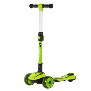 Самокат-кикборд Novatrack RainBow Pro зеленый (2025) 