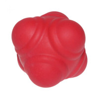 Мяч хоккейный Mad Guy Reaction Ball резиновый (7 см) красный