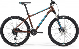 Велосипед Merida Big.Seven 100-2x 27.5&quot; bronze/blue (2021) 