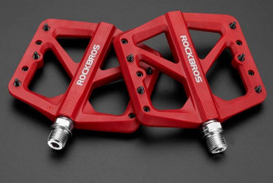 Педали ROCKBROS M906-RD нейлоновые, красный 