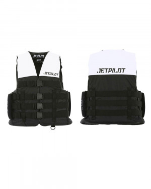 Спасательный жилет для гидроцикла нейлон мужской Jetpilot Strike ISO 50N Nylon Vest w. Super Grip White (2019) 