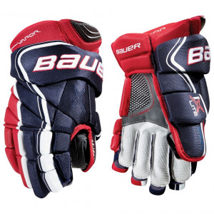 Перчатки Bauer Vapor 1X Lite S18 SR navy/red/white (1053049) 