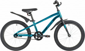 Велосипед Novatrack Prime 20&quot; алюминий синий металлик (2020) 
