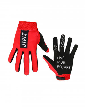 Перчатки Jetpilot Matrix Pro Super Lite Glove Full Finger Black/Red (2020) 