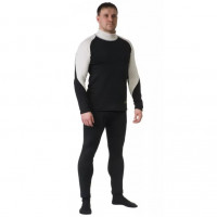 Термобелье Dragonfly Polartec зима высокий ворот Black