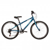 Велосипед Novatrack Racer 24" сине-зеленый рама: 12" (2023)