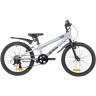 Велосипед Novatrack Racer 20" серый (2026) - Велосипед Novatrack Racer 20" серый (2026)