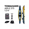 Каяк надувной высокого давления одноместный Aqua Marina Tomahawk Air-K 375 12'4" (2025) - Каяк надувной высокого давления одноместный Aqua Marina Tomahawk Air-K 375 12'4" (2025)