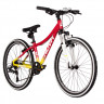 Велосипед Novatrack Katrina 7.V 24" желтый/красный рама: 12" (2025) - Велосипед Novatrack Katrina 7.V 24" желтый/красный рама: 12" (2025)