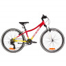 Велосипед Novatrack Katrina 7.V 24" желтый/красный рама: 12" (2025) - Велосипед Novatrack Katrina 7.V 24" желтый/красный рама: 12" (2025)