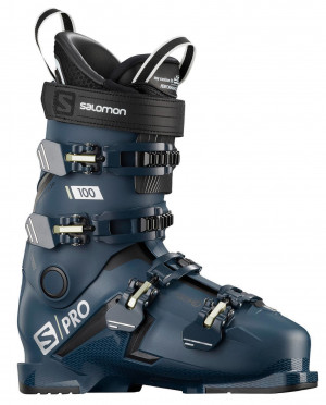 Горнолыжные ботинки Salomon S/PRO 100 petrol blue/black/pale kaki (2020) 