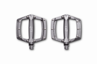 ПЕДАЛИ CUBE RFR Pedals Flat SL titanium silver