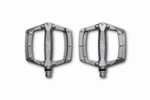 Педали CUBE RFR Pedals Flat SL titanium silver 