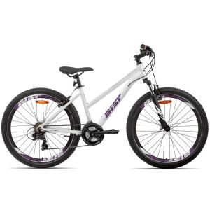 Велосипед Aist Rosy 1.0 26" белый/фиолетовый рама: 19.5" (2026) 