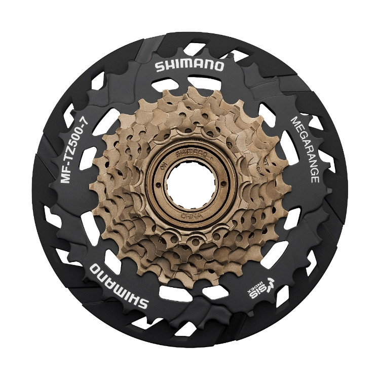 Трещотка Shimano MF-TZ500-7-CP, 14-34T, без упаковки, с защитой